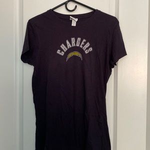 Navy blue Chargers shirt